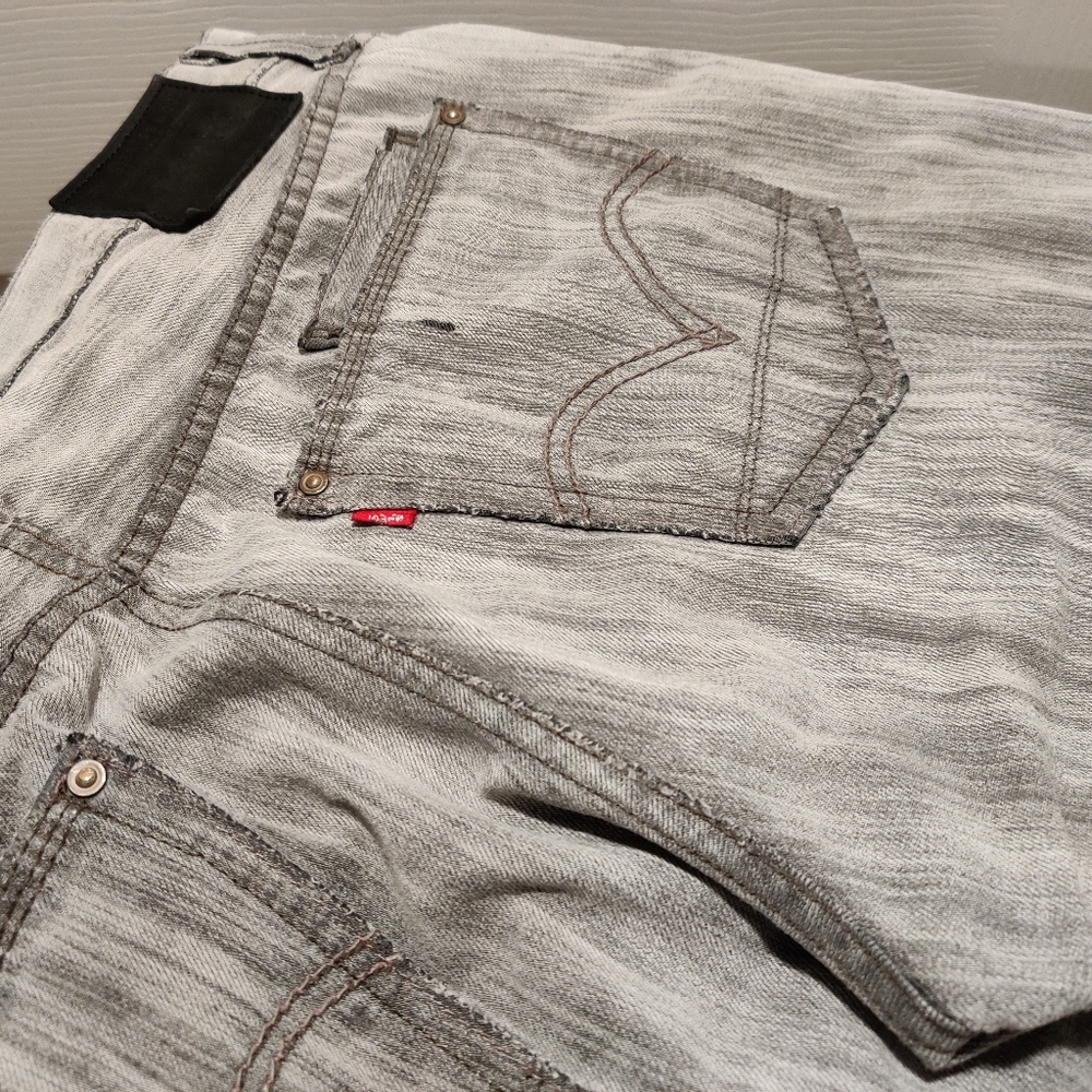 WTB Grey Six Pocket Jeans